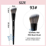 70 Pro Big Foundation Brush Cream Foundation Makeup Brush Chubby Professional Synthetic Hair Face Contour Foundation Makeup Tool