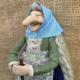 Halloween Kitchen Witch Doll Witch Doll Door Decor Good Luck Charm Home Charming Festive Antique-Inspired Decor Home Decoration