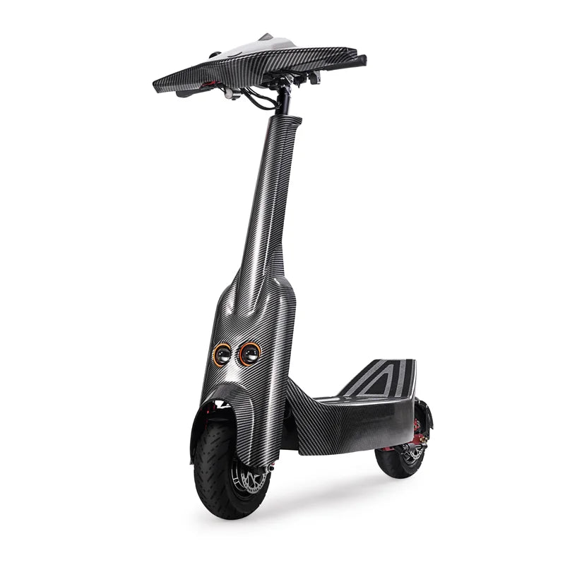 Patinete eléctrico SONGZO BT1 con motor potente de 5600 W, batería de 60 V, 30 Ah, 16850 celdas, plegable, sin cámara, silencioso, para carretera