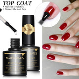 1pcs 7.3ml White Gel Nail Polish French Manicure Gel Polish Semi Permanent Soak Off UV Gel Varnish Base Top Coat Winter Nail 105