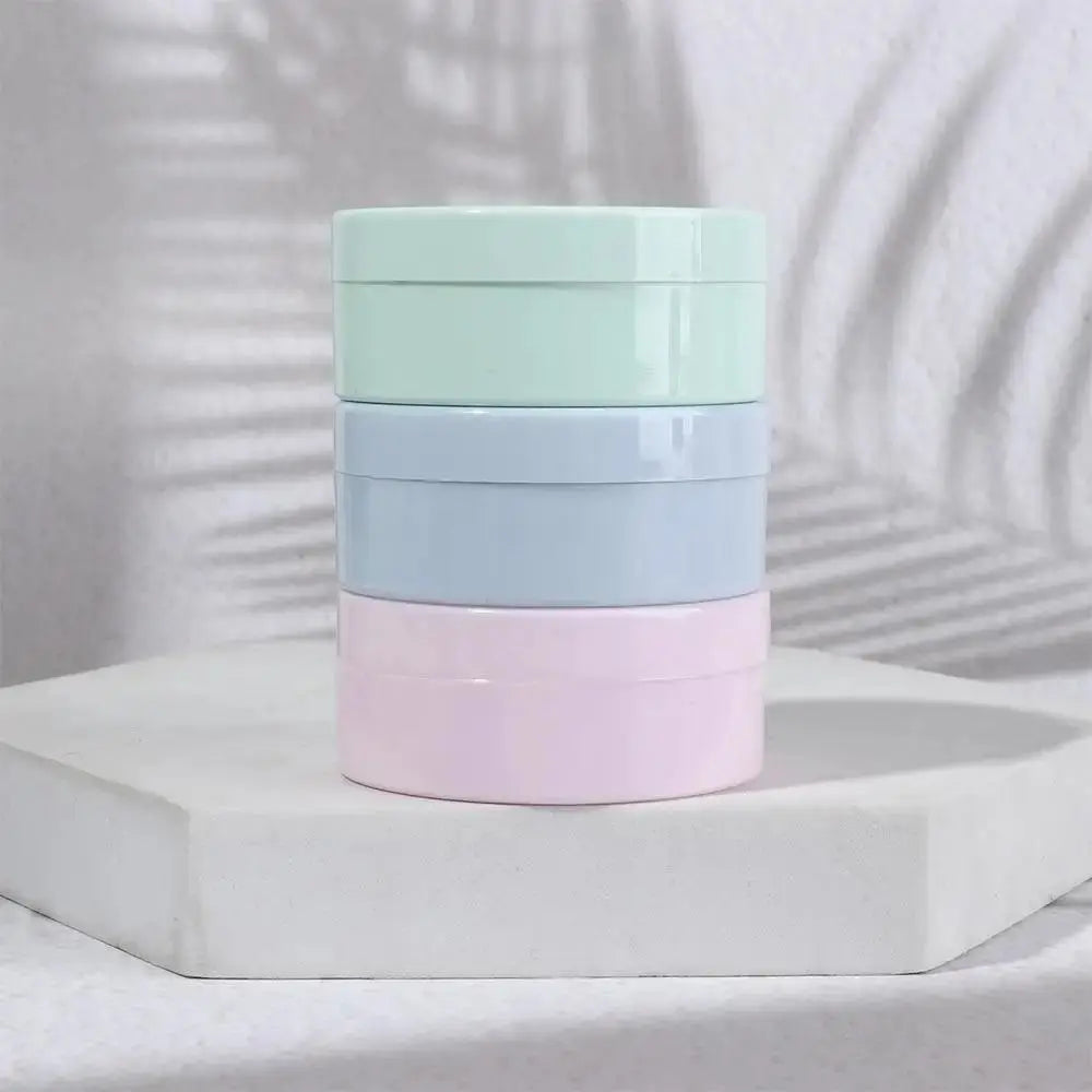 1Pcs Puff Powder Subpackage Empty Loose Powder Jars White Cap with Sifter Dispersion Powder Box 5g Macaron Cosmetics Container
