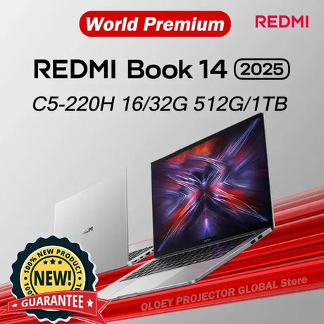 XIAOMI REDMI Book 14 2025 Intel Core 5 220H Intel integrated Graphics 16/32GB RAM 512G/1TB SSD 2.8K 120Hz Screen - Lootquake