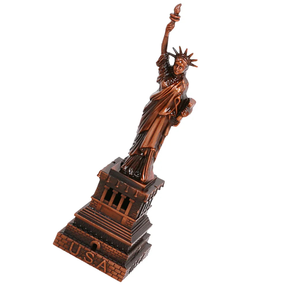 Statue of Gift Choice Craft Lighthouse Gifts Desktop for Office Home Decor Metal Ornament Garden Figurine The