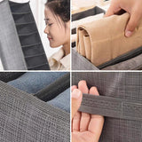 Clothes Storage Box Underwear Bra Organizer Storage Box Wardrobe Organizer Drawers Separator Boxes Home Storage Supplies