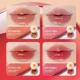 Gloss à lèvres hydratant Glass Lip Nude Rouge à lèvres Maquillage coréen Gloss hydratant Toutes les sensations Haute brillance Hydratant Vitamine E