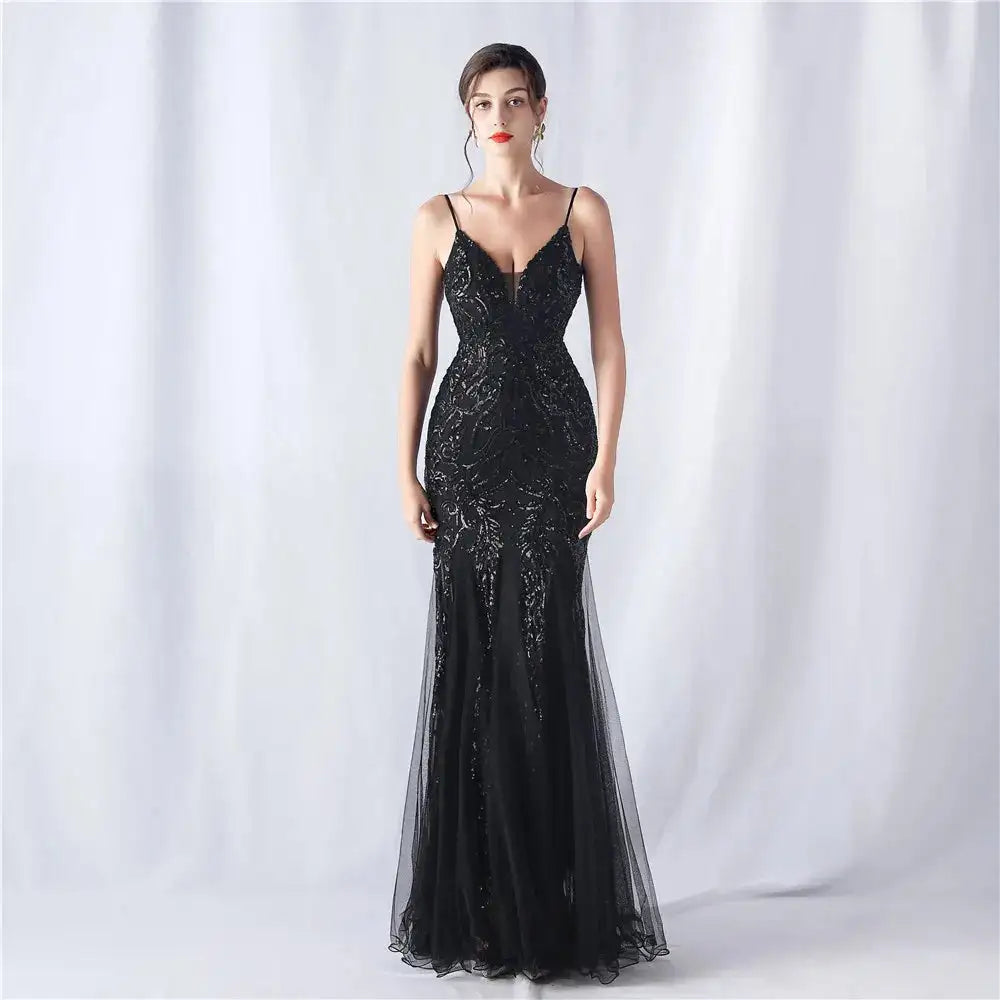 Luxury Youthful Women's Elegant Long Dress Party 2024 Graduation Ceremonies Prom Evening Formal on Sale Clearance Summer Fashion