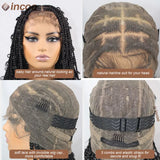 36" Butterfly Locs Crochet Wig | Full Lace Front | Knotless Braids | Baby Hair | Synthetic