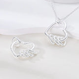 Silver Plated Women Link Chain Fine Necklace Fit Mini Dangle Charms DIY Fashion Pendant Collar - Lootquake