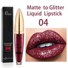 Diamond Shimmer Pearlescent Lip Gloss Waterproof Long Lasting Non-stick Cup Matte Glitter Liquid Lipstick Lip Glaze Lips Make Up