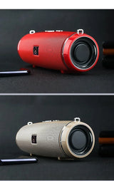 Enceinte Bluetooth portable sans fil 200 W, caisson de basses haute puissance, étanche, avec radio FM, port USB et carte TF.