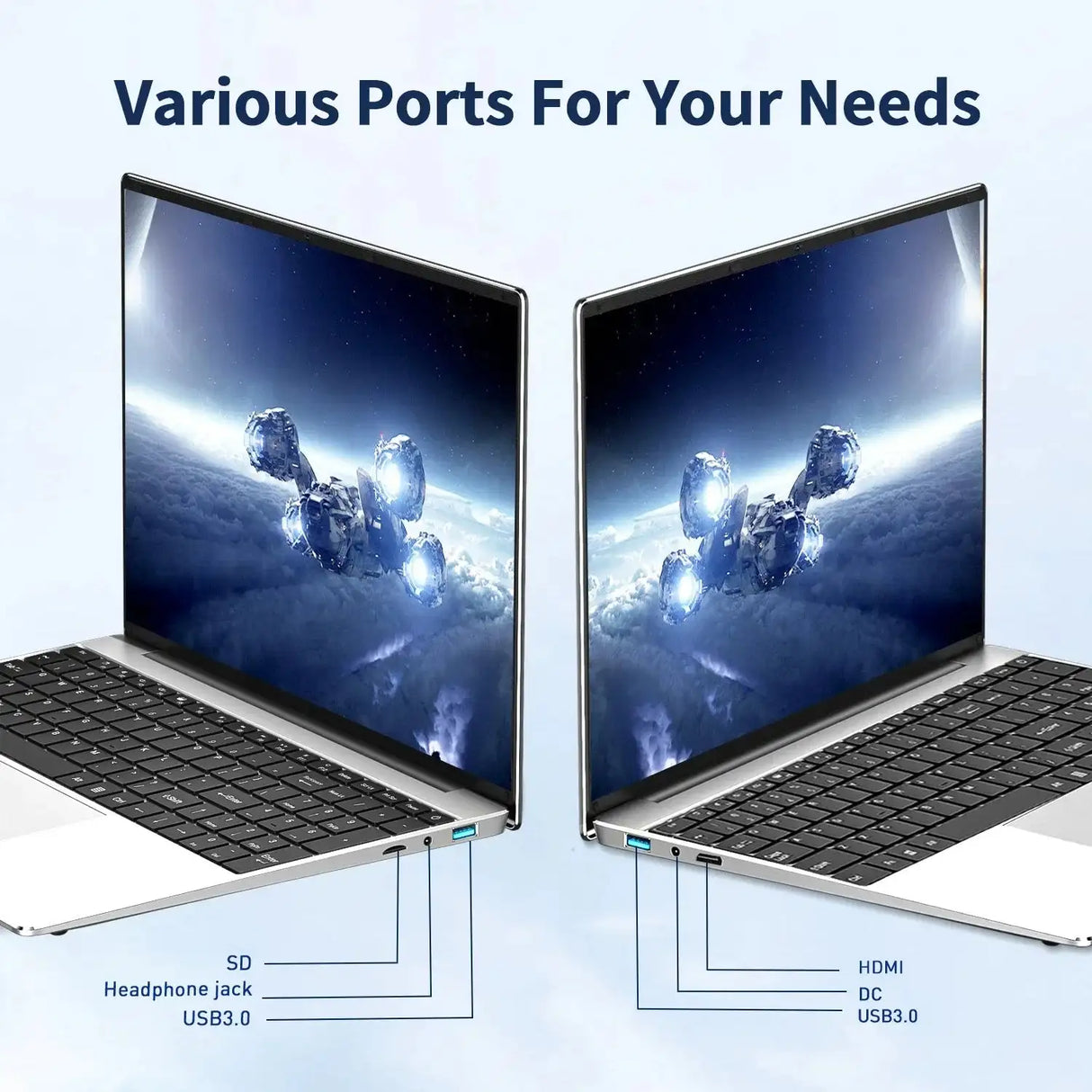 15.6"Laptop Intel Celeron N5095 notebook gamer 32GB RAM 2TB SSD Office Study PC Computer Windows 11 1920*1080 Resolution laptop - Lootquake