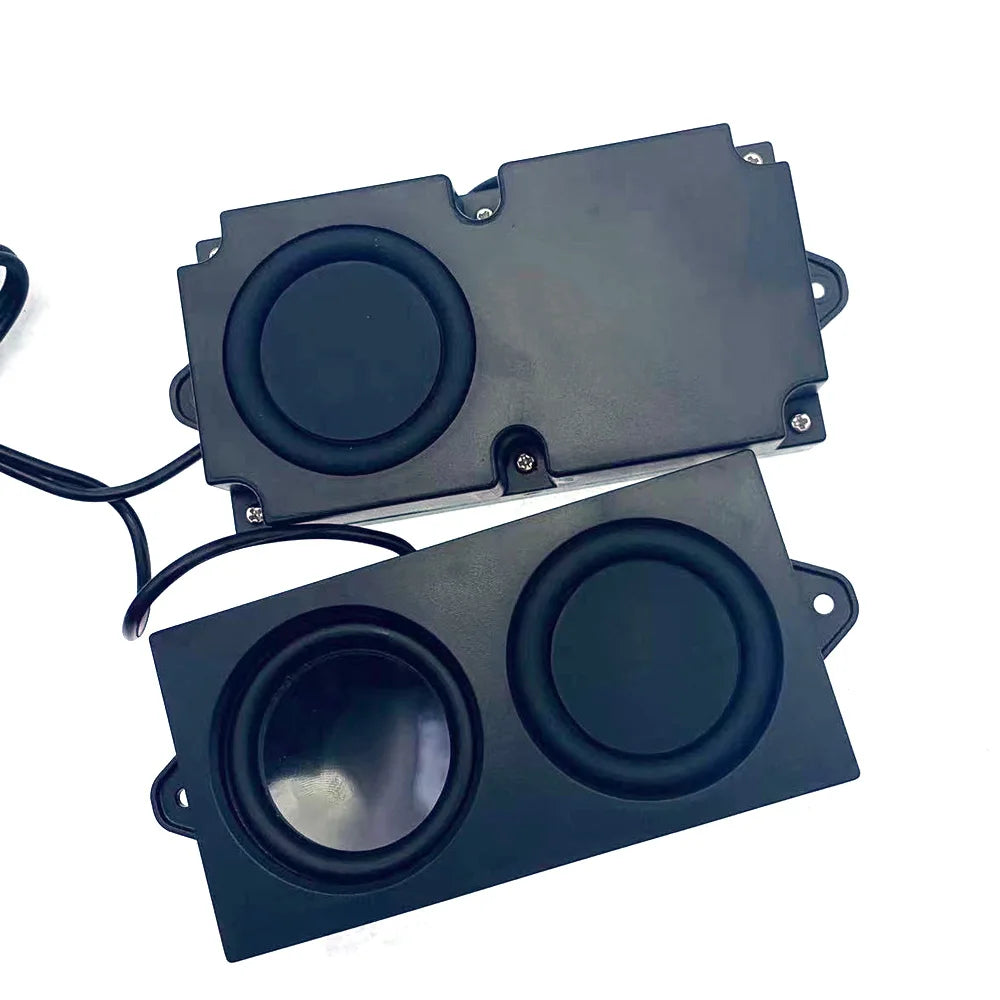 Altavoz Bluetooth portátil, altavoz estéreo USB multimedia, mini reproductor de música con sonido envolvente y graves para PC, portátiles, portátiles y móviles.