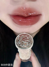 Rouge à lèvres Flower Knows Swan Ballet, brillant à lèvres effet miroir, hydratant et longue tenue, Nostickcup, nourrissant, 3,5 g