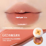 Gloss à lèvres hydratant Glass Lip Nude Rouge à lèvres Maquillage coréen Gloss hydratant Toutes les sensations Haute brillance Hydratant Vitamine E