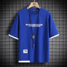 Hip Hop Loose Mens Streetwear T-shirts Casual Classic 2023 Summer Short Sleeves Black White Tshirt Tees Plus Oversize 5XL 6XL - Lootquake