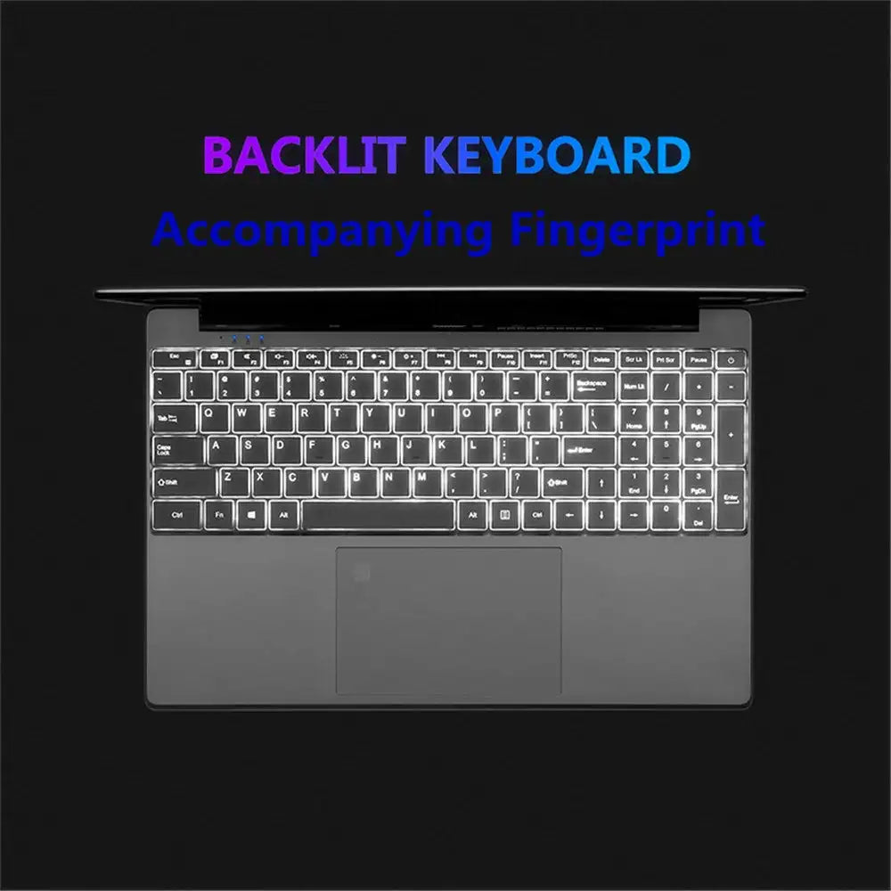 laptop computer 15.6 Inch IPS Screen 16GB RAM Intel 11th Celeron N5095 computador  Windows 10 11 Pro Office Notebook Pc Portable - Lootquake