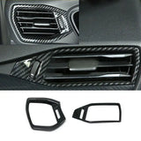 For Ford Focus MK4 2019 2020 Carbon Fiber Look Interior window swtich gear Steering Wheel Headlamp air Switche Button Cover Trim - Lootquake