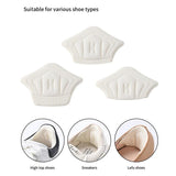 3pairs/6pairs Insoles Patch Heel Pads for Sport Shoes Back Sticker Adjustable Size Antiwear Feet Pad Cushion Insert Insole