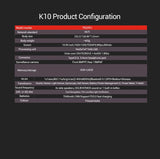 Tablette Lenovo Tab K10 M11 TB330FU 6/8+128 Go Zhaoyang K10 MediaTek Helio G88 ROM globale compatible OTA écran 10,95 pouces GPS Wi-Fi