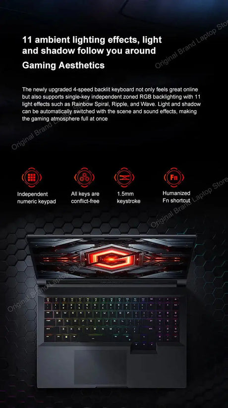 2024 Xiaomi Redmi G Pro Gaming Laptop 16 Inch 2.5K 240Hz E-Sports Screen Netbook i9-14900HX 16GB 1TB RTX4060 Gaming Notebook PC - Lootquake