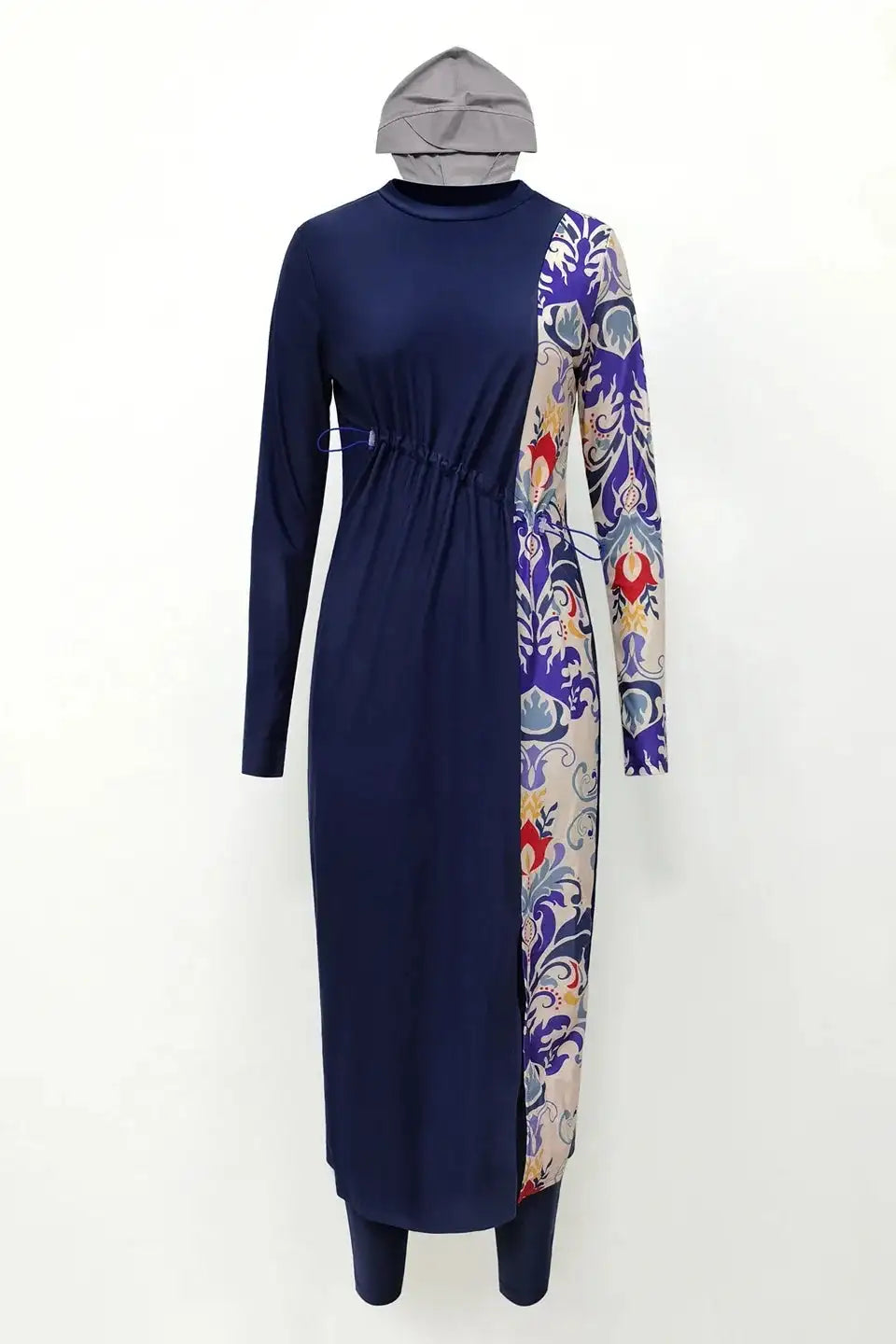 Burkini Muslim Swimwear 2023 Swimming Suit For Women Modest Swimsuit Islamic Clothing Sets Fashion Long Dress Turban Full Cover - Lootquake