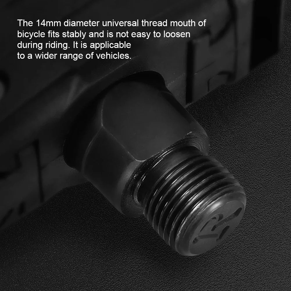 Bicycle Platform Pedals Non-slip Bicycle Pedal Footboard with Reflector Riding Accessories for Folding Bike Electric Vehicle