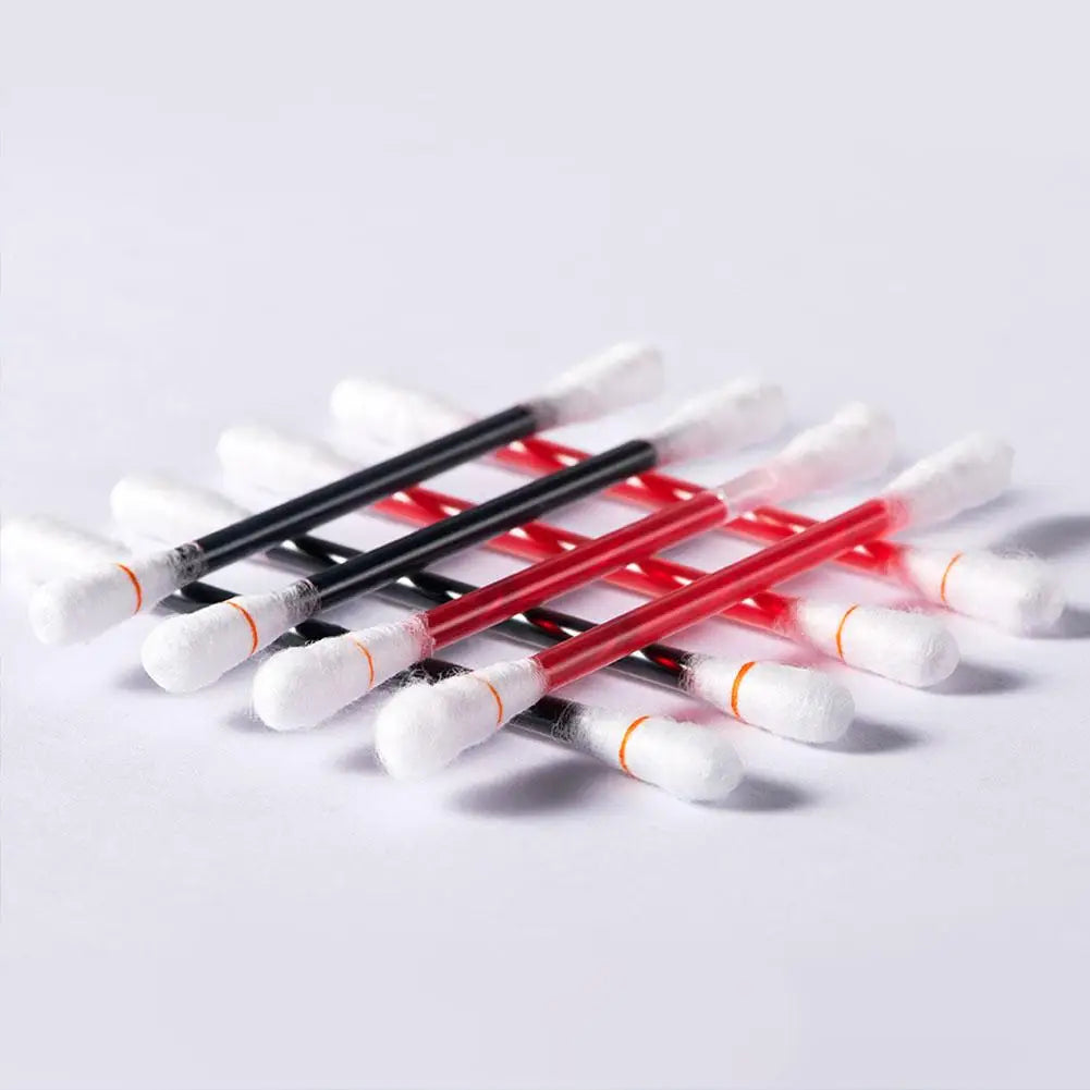 20cs/Set Liquid Lipstick Non-Stick Cigarette Tattoo Swab Cotton Makeup Waterproof Moisturizing Lip Gloss Portable Design Ko M6Y4
