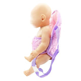For 15-18 Inch American Doll Toys Newborn Doll Fashion Backpack, Safety Seat, Blanket, Sleeping Bag, Gift for Girls - Lootquake