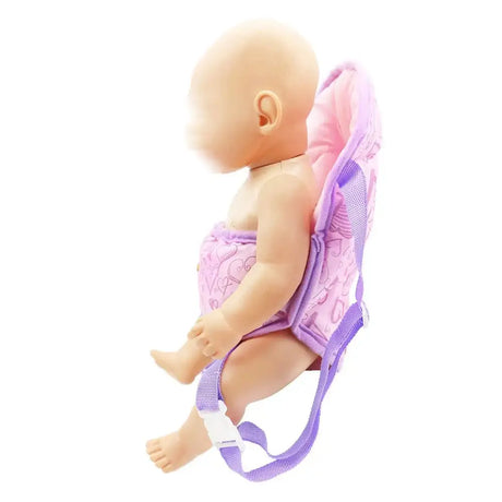 For 15-18 Inch American Doll Toys Newborn Doll Fashion Backpack, Safety Seat, Blanket, Sleeping Bag, Gift for Girls - Lootquake