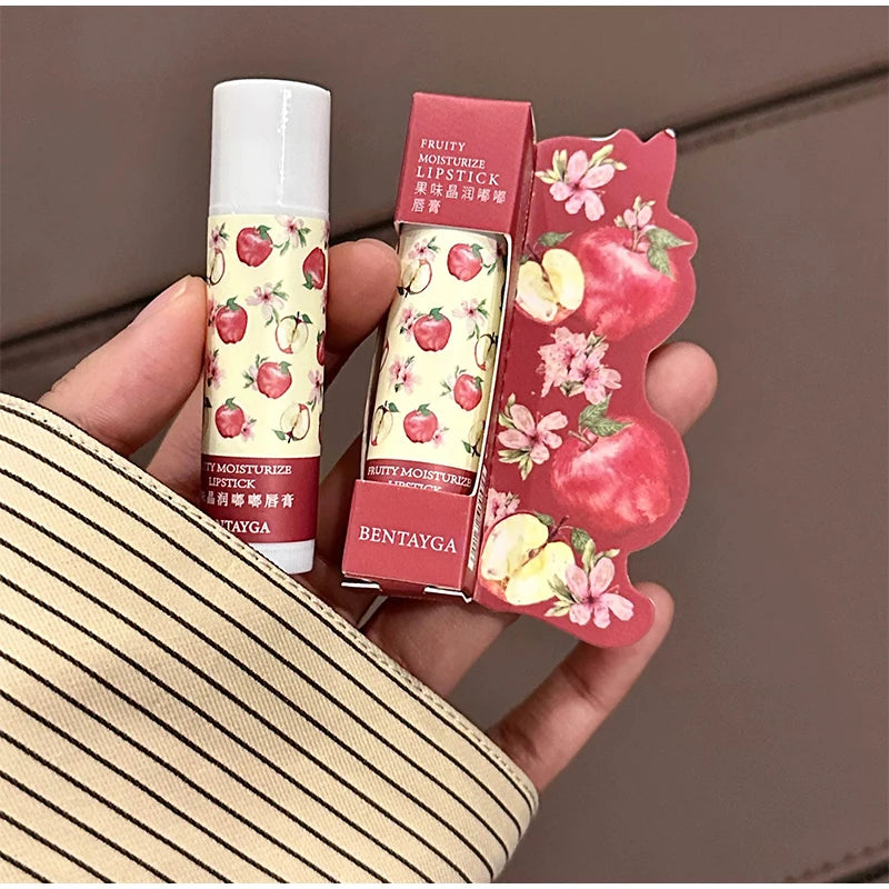 Korean Lipstick Colored Moisturizing Lip Balm Lines Moisturizing And Lip Anti-chapping Fade Nourishing Fruity Crystal Lipstick