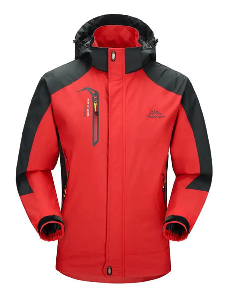 Men Autumn Jacket Camping Hiking Trekking Windbreaker Waterproof With Hood Spring Outdoor Sports Travel Climbing Coats - Lootquake