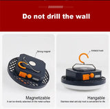 7200mAh Portable Emergency Night Market Light LED Tent Light Rechargeable Lantern Outdoor Camping Bulb Lamp Flashlight Home - Lootquake