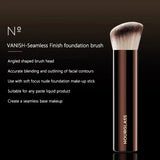 Brocha para base de maquillaje Hourglass con acabado uniforme Brocha para base en ángulo Rostro Cobertura modulable Base de maquillaje en crema líquida Herramienta de maquillaje