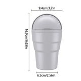 Car Garbage Bin Automotive Trash Cup Car Waste Bin Flip-Top Design Gadgets Interior Car Accessories for Car Sedan SUV Truck