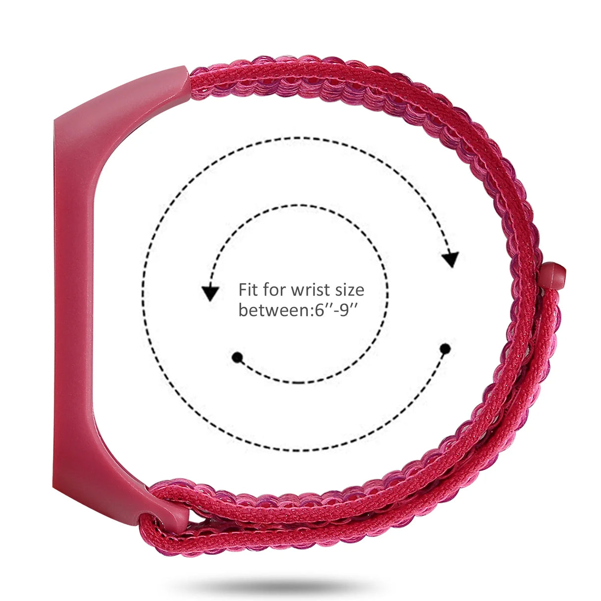 Nylon Loop for xiaomi Mi Band 9 8 Strap NFC SmartWatch Wristband Correa Replacement sport pulsera for Miband 7 6 5 4 3 Bracelet