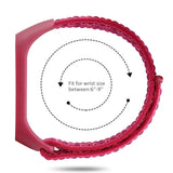 Nylon Loop for xiaomi Mi Band 9 8 Strap NFC SmartWatch Wristband Correa Replacement sport pulsera for Miband 7 6 5 4 3 Bracelet