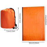 Emergency Sleeping Bag Ultra Waterproof Mylar Thermal Blankets Lightweight Survival Sleeping Bag Keep Warm for Camping Hiking - Lootquake