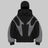New Splicing Hip Hop Devil Pattern Hoodie Harajuku Double Hoodie Warm and Windproof Goth y2k Sweatshirt Design Hoodies Women - Lootquake