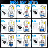 H7 H4 H11 Led Headlight High Power 9084 CSP Canbus H1 H8 9005 HB3 9006 HB4 9012 HIR2 Turbo Lamp Car Led Headlamp Fog Light 6000K - Lootquake