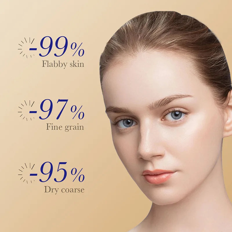 3 sueros faciales de colágeno, esencia líquida reafirmante, hidratante y nutritiva para el cuidado de la piel.