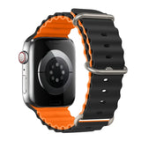 Correa de silicona para reloj de 44 mm, 40 mm, 49 mm, 45 mm, 41 mm y 38 mm, accesorio para iWatch Ultra 2 series 7, 6, 5, SE, 8 y 9