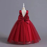Teens Girls Bridesmaid Dresses For Wedding 5-14 Yrs Kids Sequin Birthday Party Long Dress Girls Evening Formal Pageant Vestidos - Lootquake