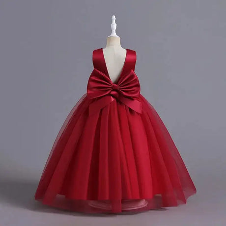 Teens Girls Bridesmaid Dresses For Wedding 5-14 Yrs Kids Sequin Birthday Party Long Dress Girls Evening Formal Pageant Vestidos - Lootquake