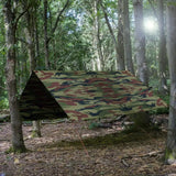 4x4m 4x3m 3x3m 19 Hang Points Tent Tarp Survival Sun Shelter Shade Canopy Outdoor Backpacking Waterproof Camping Awning SunShade - Lootquake
