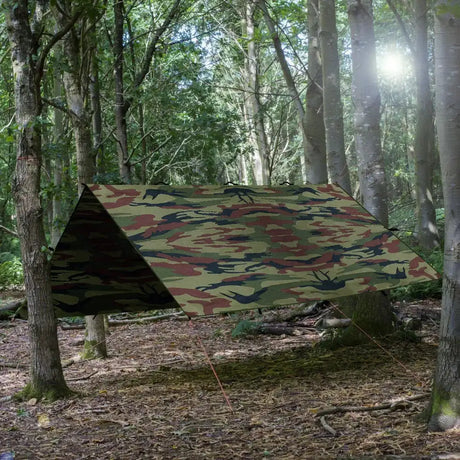 4x4m 4x3m 3x3m 19 Hang Points Tent Tarp Survival Sun Shelter Shade Canopy Outdoor Backpacking Waterproof Camping Awning SunShade - Lootquake
