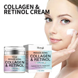 Collagen Glutathione Face Cream Improve Skin Elasticity Reduce Fine Lines Firming Lifting Repair Skin Barrier Retinol Cream 50g
