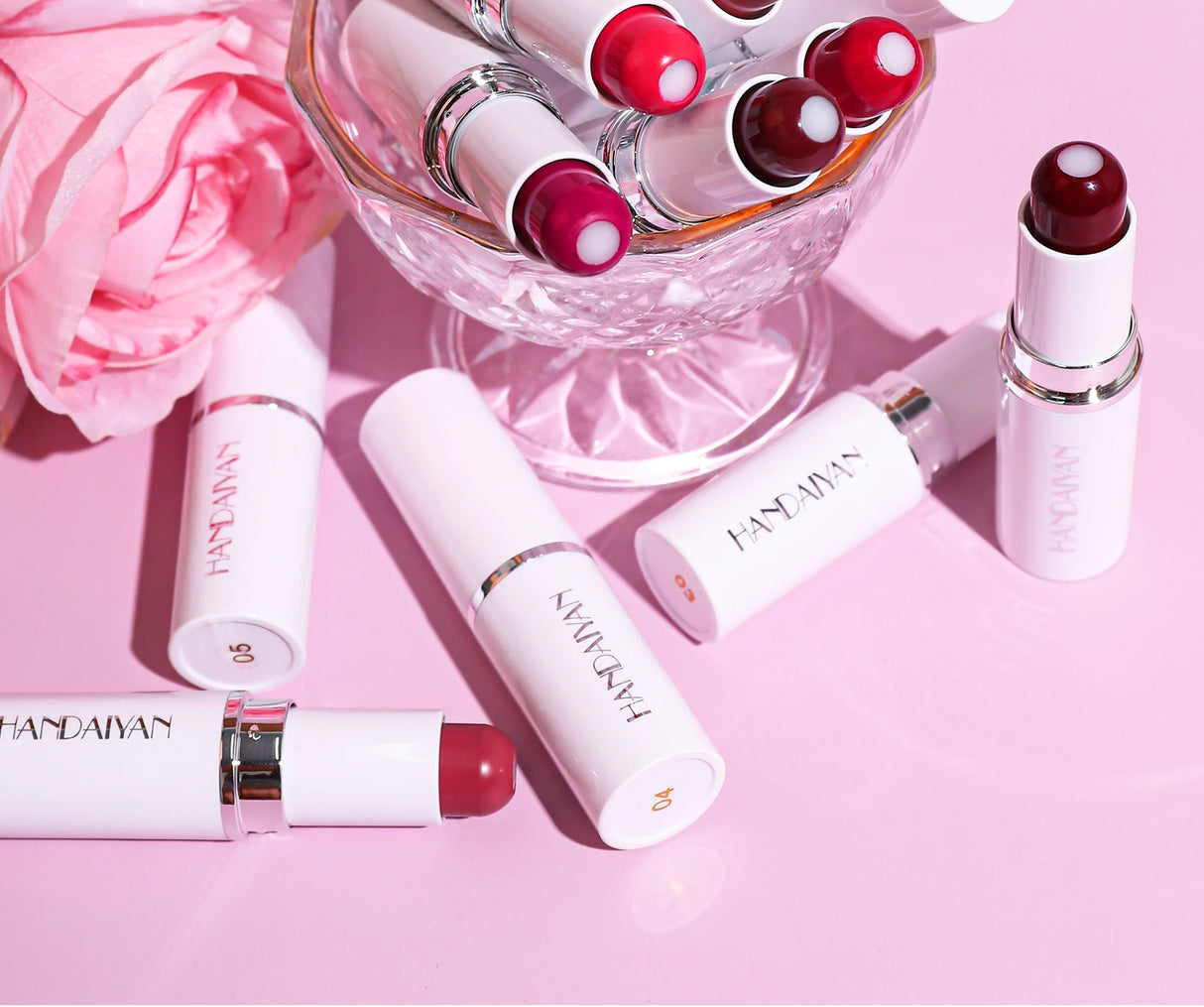 8 Colors Sandwich Moisturizing Lipstick Lip Stick Lip Gloss Long Lasting Moisturize Lipstick Lipgloss Lip Balm Makeup Cosmetics