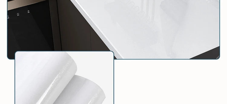Film autocollant en marbre résistant à l'huile pour cuisine, 40 cm, imperméable, pour plan de travail, rénovation de meubles, carrelage mural