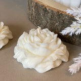 Molde de silicona para velas con fragancia de flor de peonía, hecho a mano, para hacer regalos, molde de yeso, decoración de flores, colgante, molde de gota