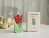 Exquisite Tulip-Fragrance Candles: Ideal Wedding Keepsakes, Luxurious Home Ambiance & Heartfelt Birthday Presents for Women